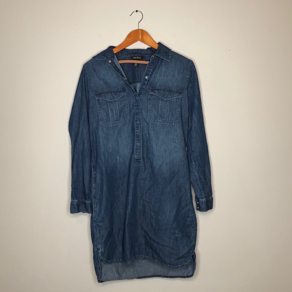 White House Black Market Denim Jacket